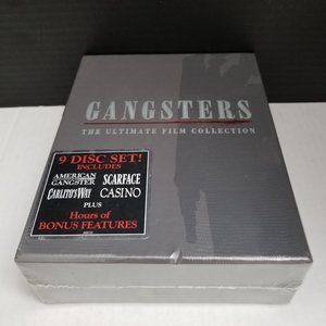 Gangsters: The Ultimate Film Collection (DVD, 2008, 9-Disc Set) New & Sealed!!!